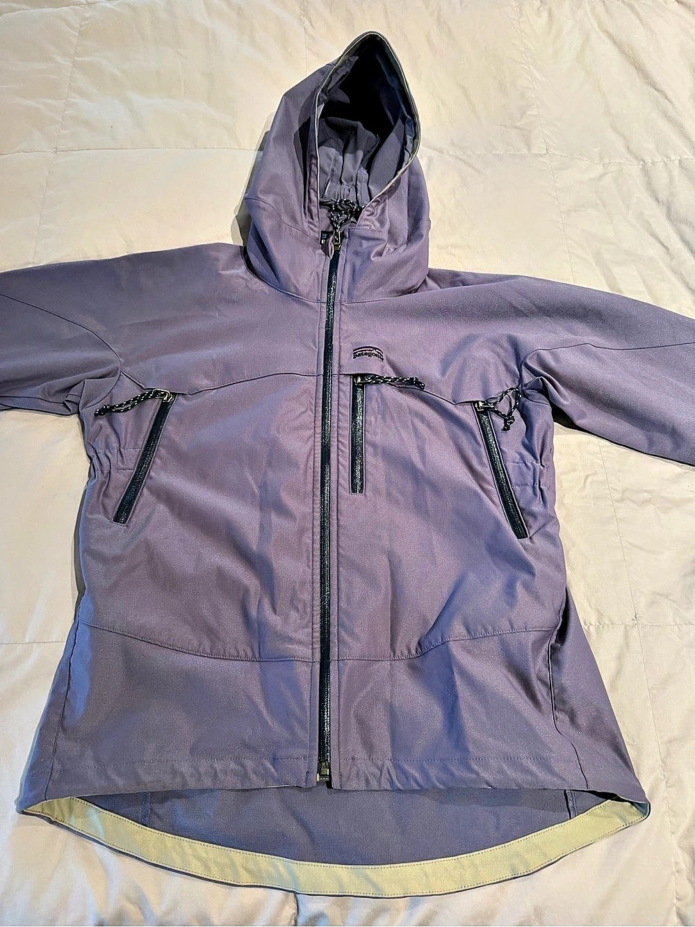 Patagonia Women's Purple Ski Jacket, Size L